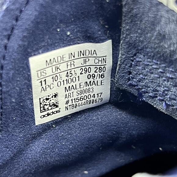 Adidas Tubular Instinct Shoes Men Size 11.5 Navy Blue Suede High Top‎ Sneakers main image 7